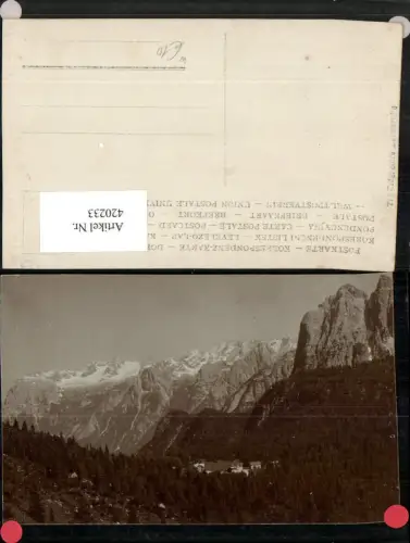 420233,Trentino Trento Tre Croci colle Marmarole Bergkulisse
