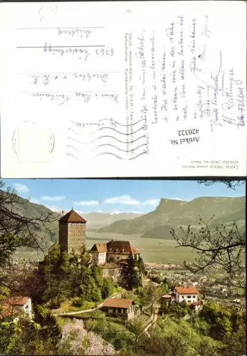 420322,Trentino Bolzano Castel Tirolo Schloss Tirol b. Meran Merano