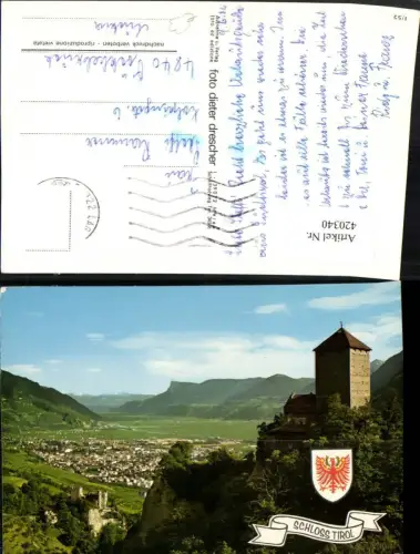 420340,Trentino Bolzano Schloss Tirol b. Meran Merano Totale