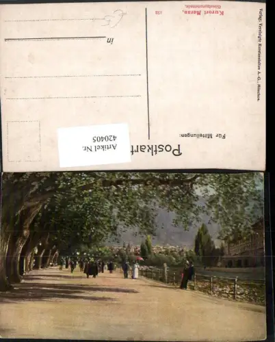 420405,Trentino Bolzano Meran Merano Giselapromenade Promenade