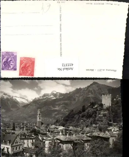 435372,Trentino Bolzano Merano Meran Totale Bergkulisse