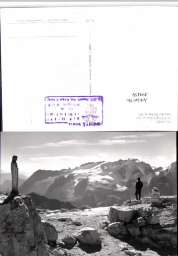 494159,Trentino Trento La Marmolada b. Canazei Piz Boe Bergkulisse