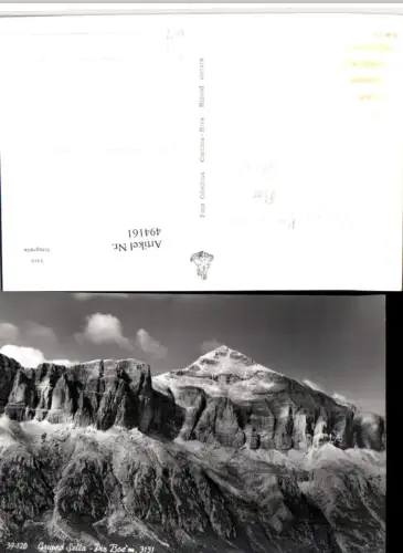 494161,Trentino Trento Gruppo Sella Piz Boe b. Canazei Bergkulisse