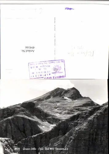 494166,Trentino Trento Gruppo Sella Cima Boe b. Canazei Bergkulisse