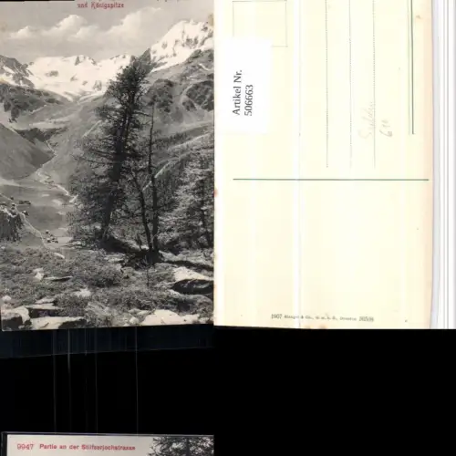 506663,Trentino Bolzano Suldental b. Sulden m. Kailspitze Bergkulisse pub Stengel 36508