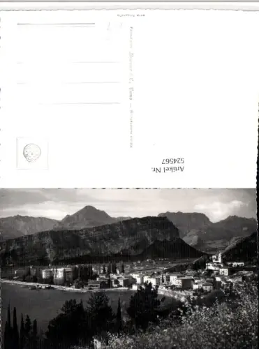 524567,Trentino Trento Lago di Garda Torbole Totale Bergkulisse