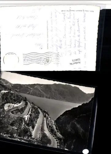524573,Trentino Trento Lago di Garda Tornanti del Ponale Straße Bergkulisse