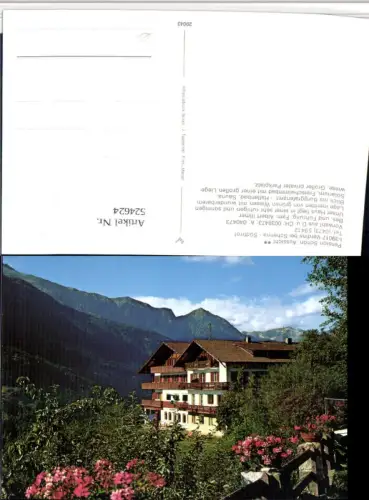 524624,Trentino Bolzano Verdins b. Schenna Pension Schön Aussicht Bergkulisse
