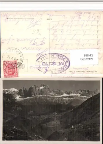 524881,Trentino Bolzano Catinaccio Rosengarten b. Bozen Bergkulisse
