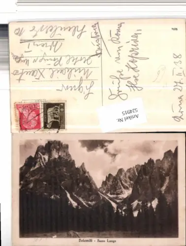 524915,Trentino Bolzano Sassolungo Langkofel b. St. Christina Bergkulisse