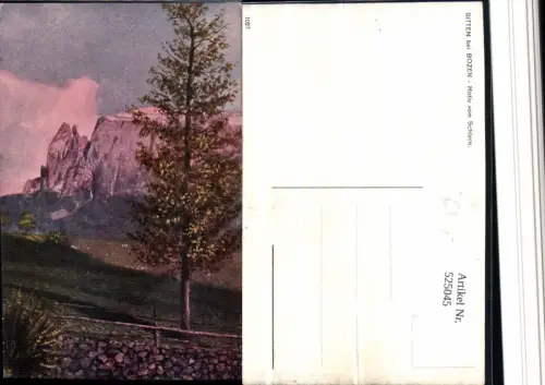 525045,Trentino Bolzano Ritten b. Bozen Schlern Partie Seis Siusi