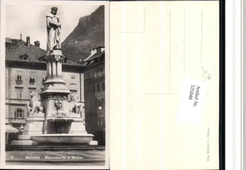 525048,Trentino Bolzano Monument Walter Bozen