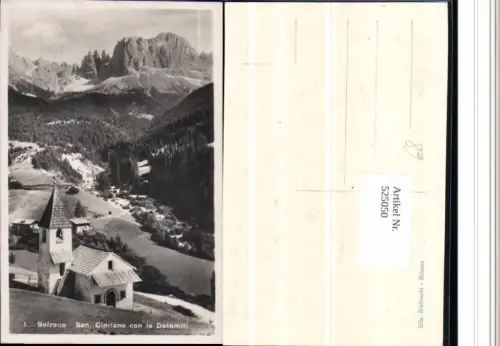 525050,Trentino Bolzano San Cipriano Zyprian Bozen Tiers Salten Schlern
