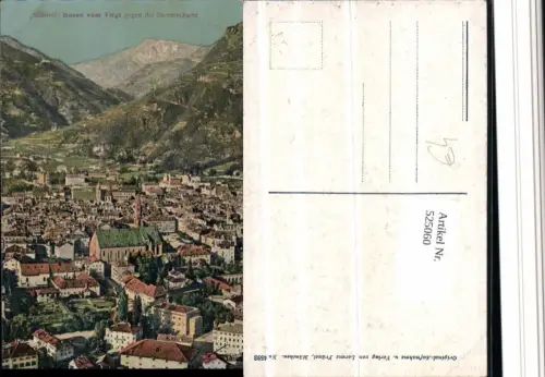 525060,Trentino Bolzano Bozen vom Virgl Sarnerscharte Südtirol