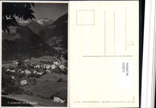 525073,Trentino Bolzano S. Leonhard in Passeier San Leonardo Val di Passiria