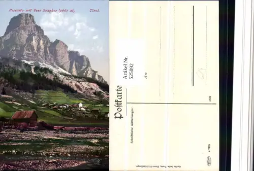 525092,Trentino Bolzano Pescosta Niederdorf St. Vigil in Enneberg Pustertal