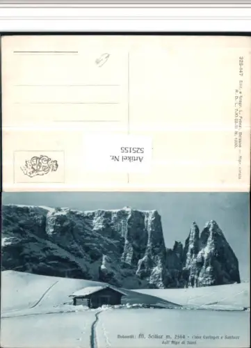 525155,Trentino Bolzano Dolomiten M. Sciliar Seis am Schlern Siusi Santner