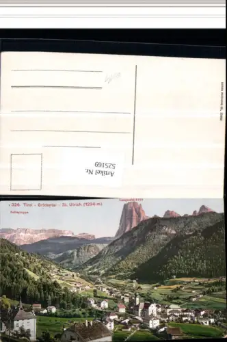 525169,Trentino Bolzano Gröden Grödental St. Ulrich Langkofel