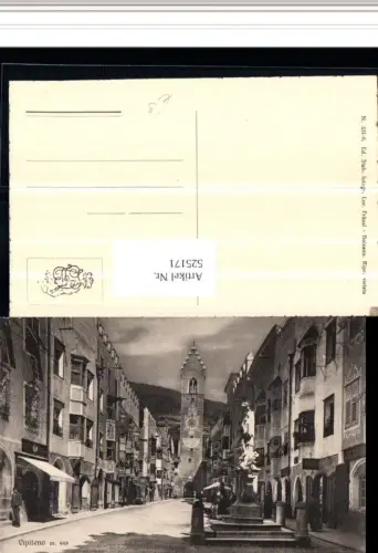525171,Trentino Bolzano Sterzing Vipiteno Straßenansicht