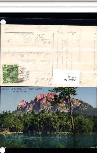 525178,Trentino Bolzano Völs am Schlern Seis Siusi Völser Weiher Dolomiten Kastelruth