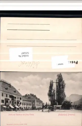 525207,Trentino Bolzano Niederdorf im Pustertal Gasthaus Frau Emma Villabassa