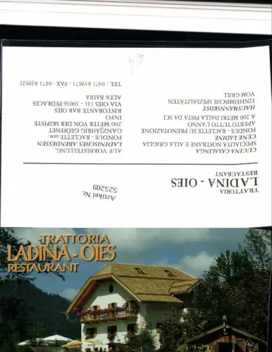 525209,Trentino Bolzano Via Oies Pedraces Abtei Pedratsches St. Leonhard