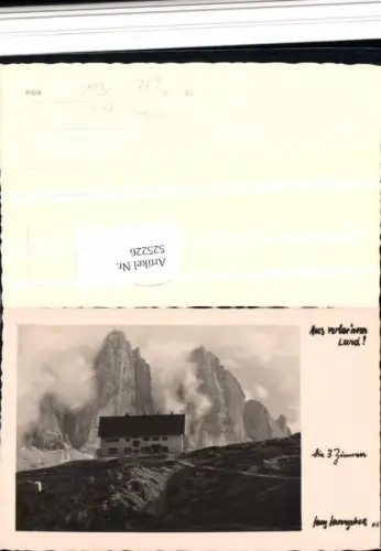 525226,Fotokunst Hans Hafenscher 05 Aus verlorenem Land Sexten 3 Zinnen Südtirol