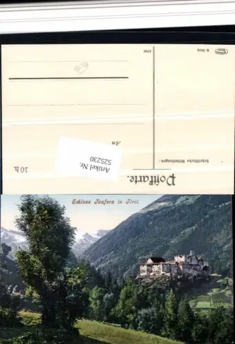 525230,Trentino Bolzano Schloss Taufers bei Sand Tirol pub Amonn M 6564
