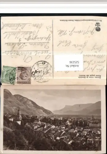 525236,Trentino Bolzano Meran Merano m. Mendel pub Gerstenberger 1778