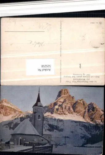525258,Trentino Bolzano St. Vigil in Enneberg Corvara Sas Songher Pustertal