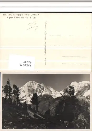 525300,Trentino Bolzano Ortler Zebru Val di Zai Sulden Trafoi