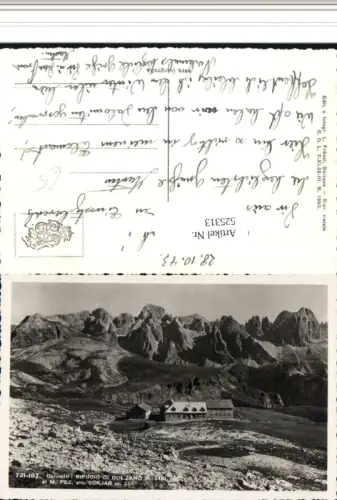 525313,Trentino Bolzano Dolomiten Bozen Berghütte M. Pez Schlern