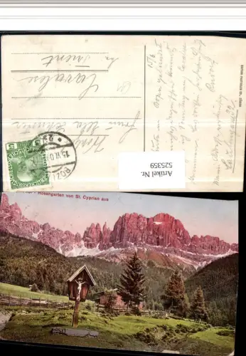 525359,Trentino Bolzano Tirol Rosengarten Tiers St. Cyprian Zyprian Dolomiten