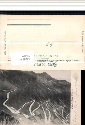 525399,Trentino Bolzano Stilfs Stilfserjochstrasse Sulden Trafoi