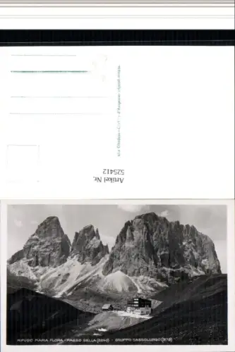 525412,Trentino Bolzano Rifugio Maria Flora Langkofel Sassolungo Seis Gröden