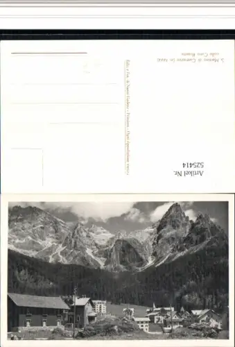 525414,Trentino Bolzano San Martino di Castrozza
