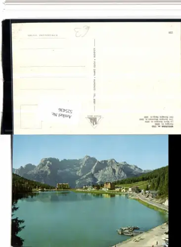 525436,Trentino Bolzano Misurina See Sorapis Auronzo di Cadore