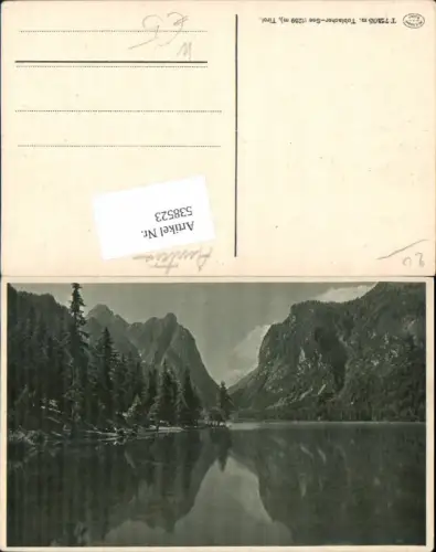 538523,Trentino Bolzano Toblacher See Toblach Tirol pub Amonn T 7205