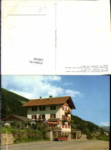 538549,Trentino Bolzano St. Walburg Ulten Bozen Gasthaus Kreuzwirt Auto Oldtimer