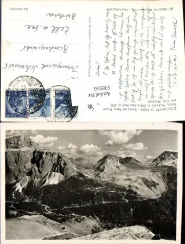538556,Trentino Bolzano Dolomiti di Fassa Strada del Passo Pordoi