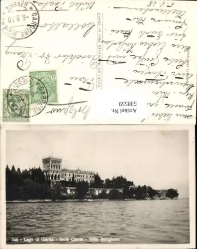 538559,Trentino Trento Lago di Garda Gardasee Isola Garda Villa Borghese