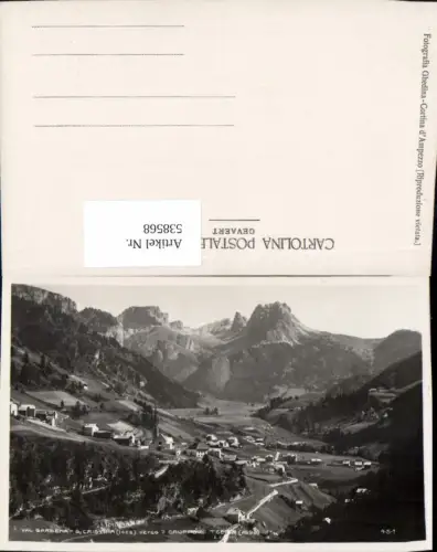 538568,Trentino Bolzano Val Gardena San Cristina St. Christina