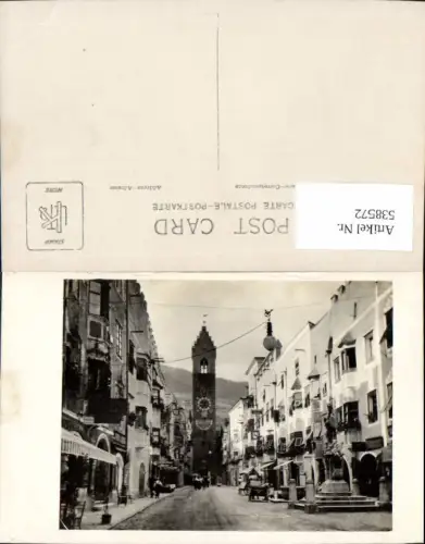 538572,Trentino Bolzano tolle Foto-AK Meran Merano markt