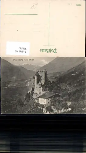 538587,Trentino Bolzano Brunnenburg bei Meran Merano Burg pub Amonn
