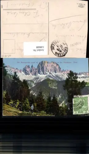 538608,Trentino Bolzano Rosengarten Dolomiten Tiers Südtirol pub Amonn M 8300 n