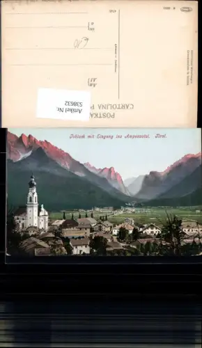 538632,Trentino Bolzano Toblach Ampezzotal Tirol pub Amonn M 6050