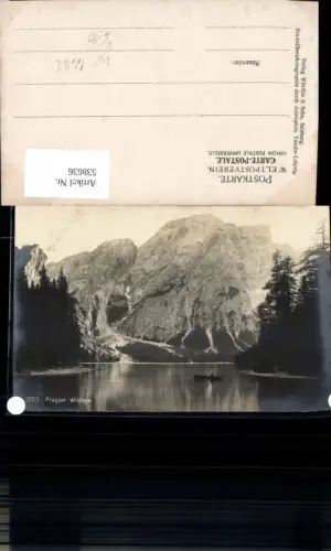 538636,Trentino Bolzano tolle Foto-AK Prags Pragser Wildsee pub Würthle 1005