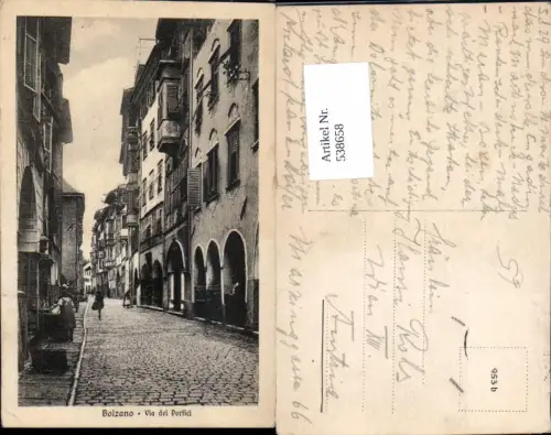 538658,Trentino Bolzano Bozen Via die Portici