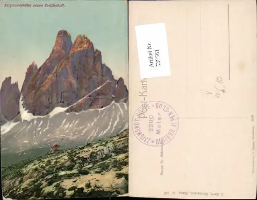 538661,Trentino Bolzano Zsigmondyhütte Zwölferkogel Sexten Dolomiten