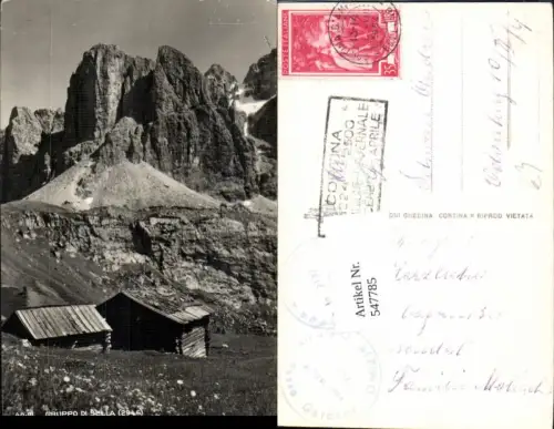 547785,Trentino Bolzano Sella Gruppe Dolomiten Sexten Canazei